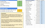 Vacation Days Tracker Google Spreadsheet Template VacationCounts Document Time Tracking