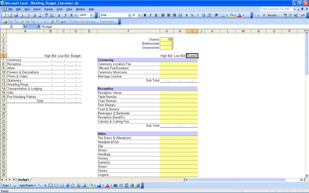 Wedding Venue Comparison Spreadsheet Homebiz4u2profit Com Document Excel