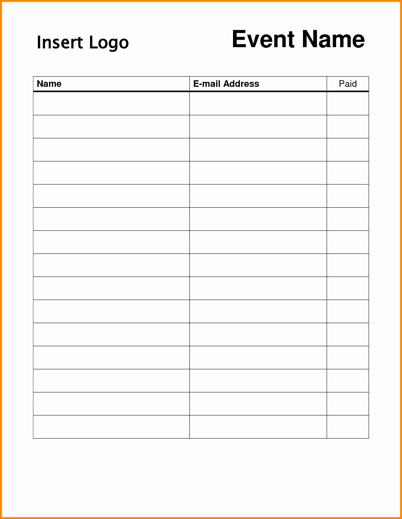 Weight Loss Challenge Sign Up Sheet New 50