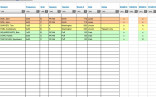 Workback Schedule Excel Template New Google Docs With Work 2 Document Employee