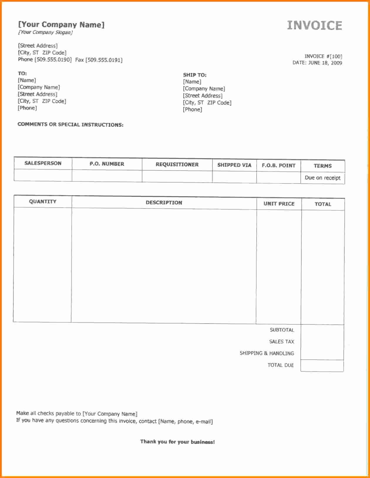 Writing Invoices Self Employed Awesome How To Write An Invoice Document