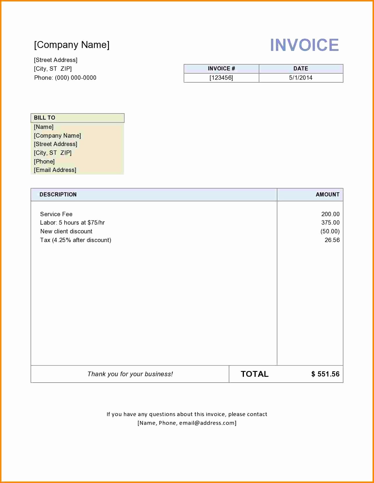 Writing Invoices Self Employed Beautiful 20 Beneficial Business Document